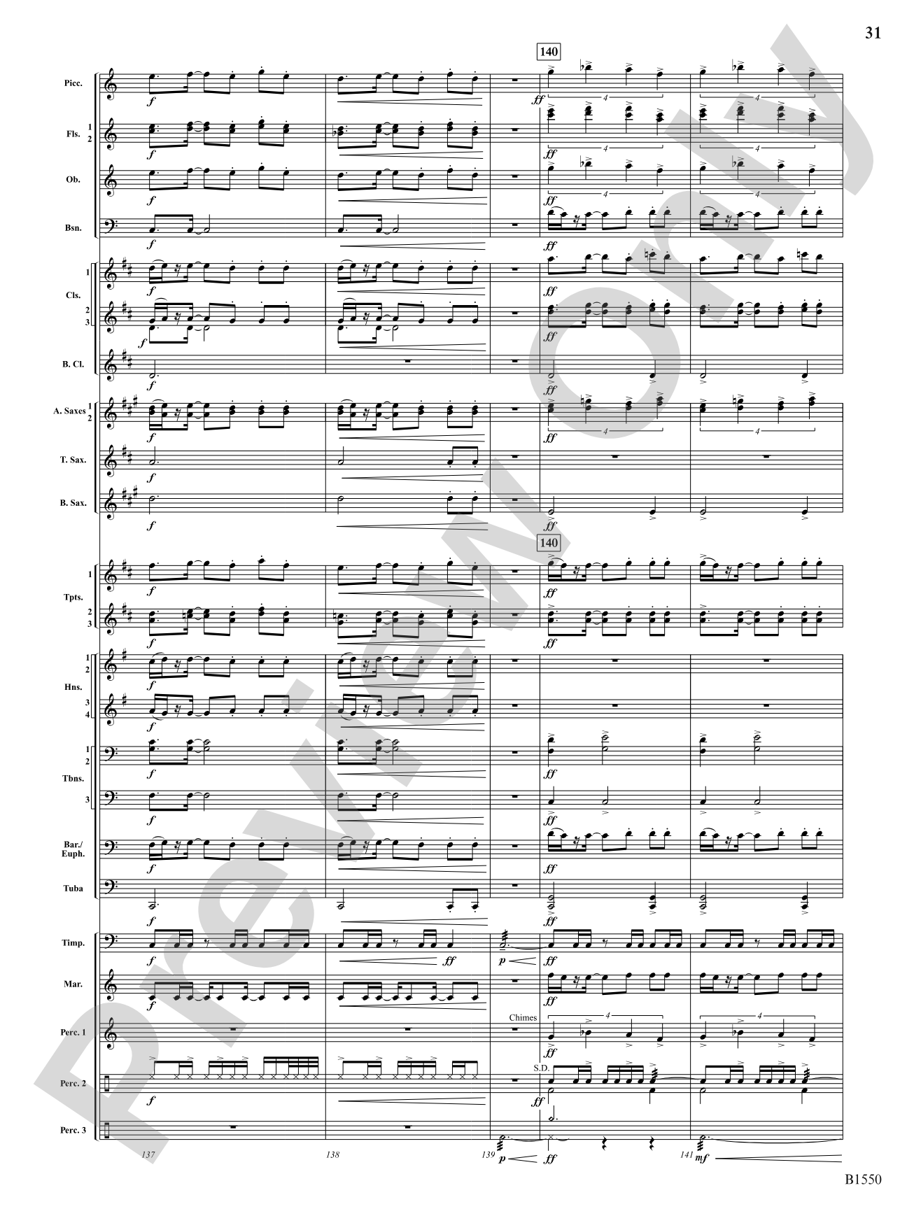 Groove Music: Concert Band Conductor Score & Parts
