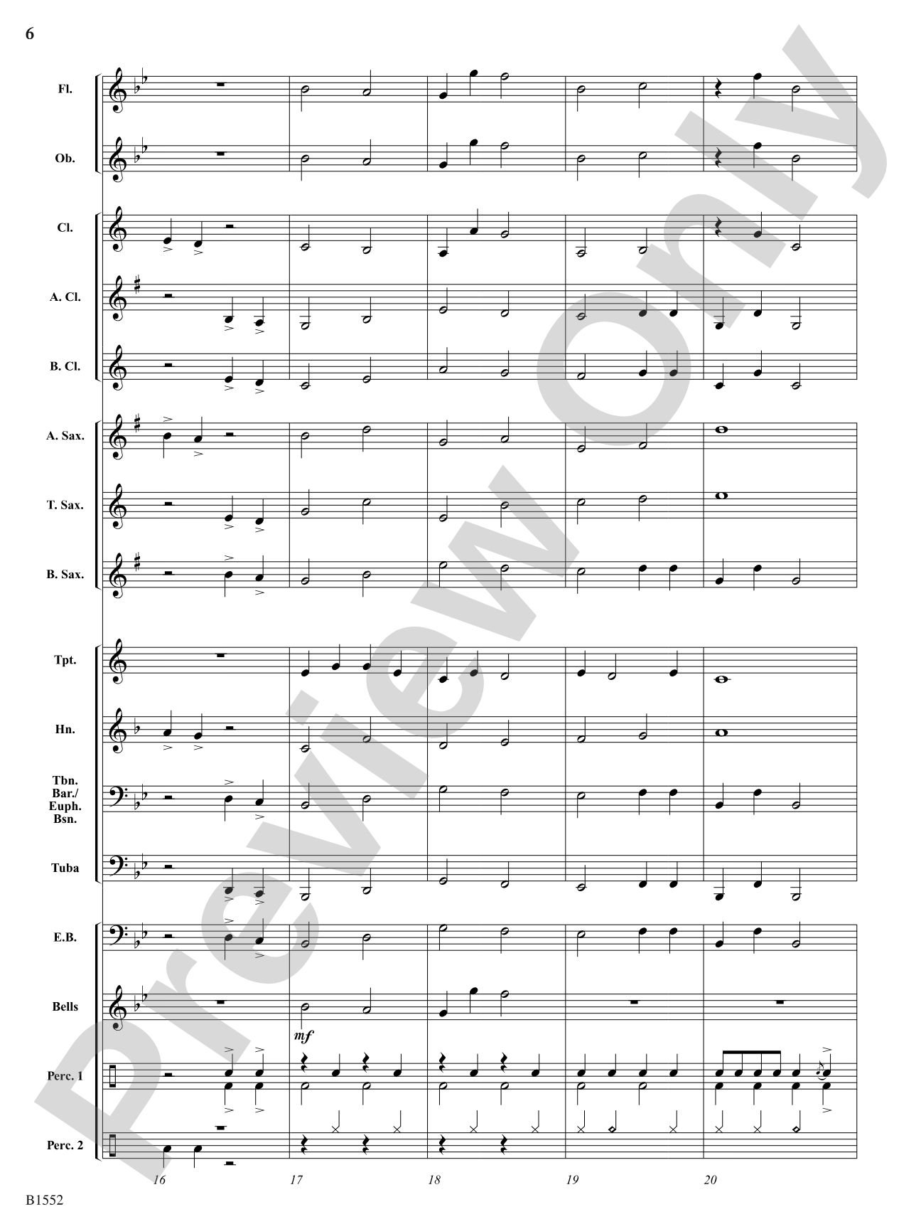 Uptown Strut: Concert Band Conductor Score & Parts