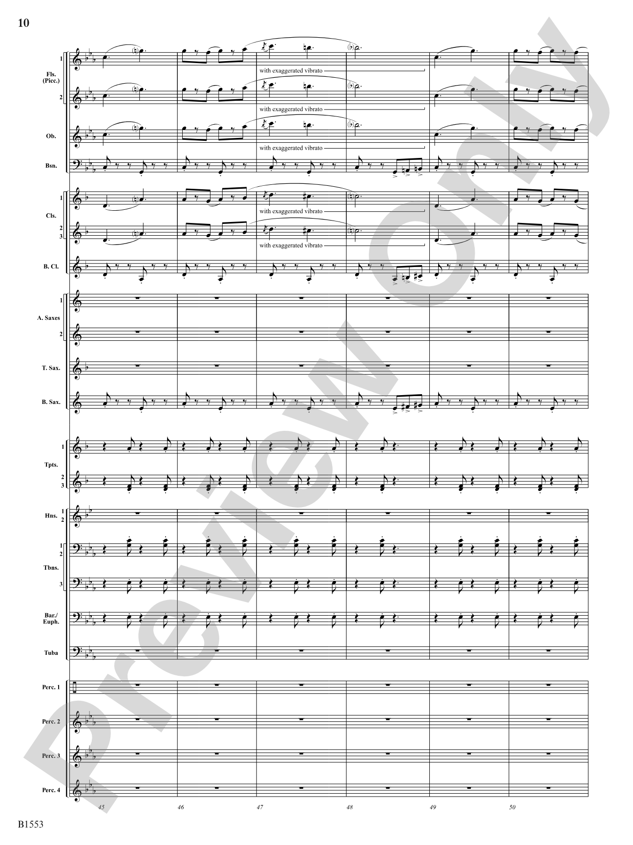Hocus Pocus: Concert Band Conductor Score & Parts