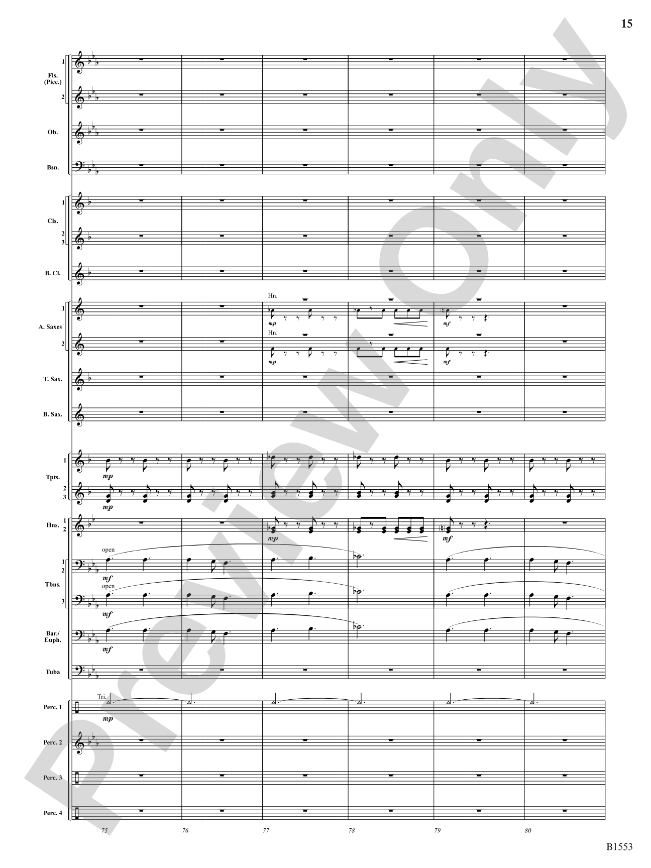 Hocus Pocus: Concert Band Conductor Score & Parts