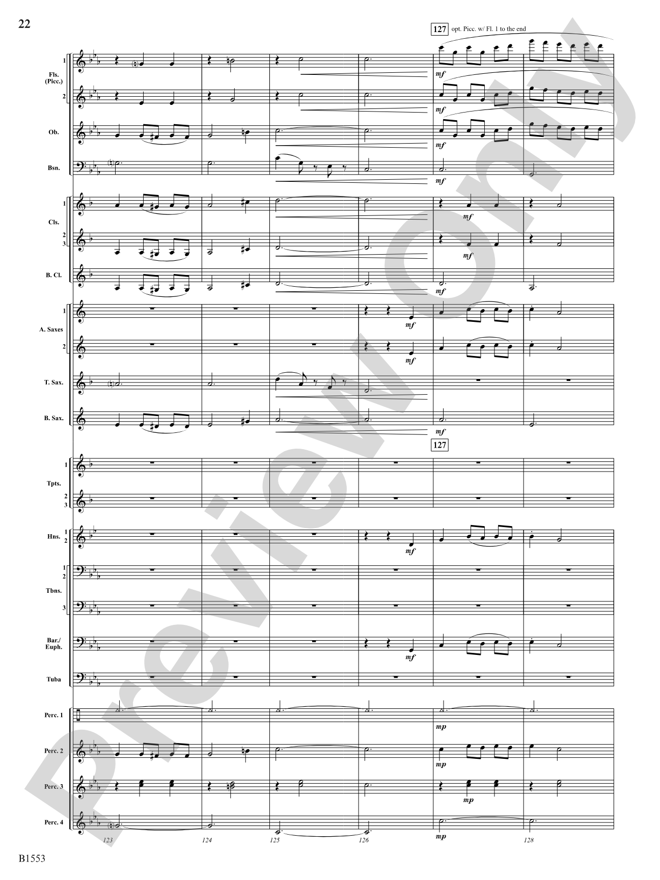 Hocus Pocus: Concert Band Conductor Score & Parts