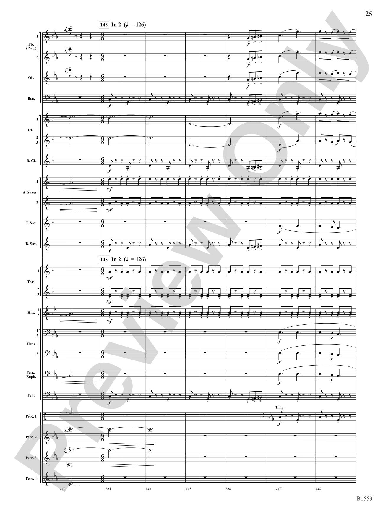 Hocus Pocus: Concert Band Conductor Score & Parts