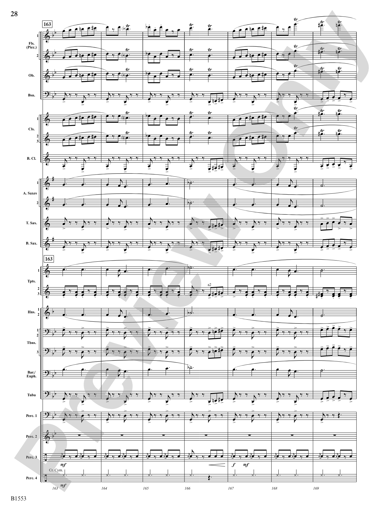 Hocus Pocus: Concert Band Conductor Score & Parts