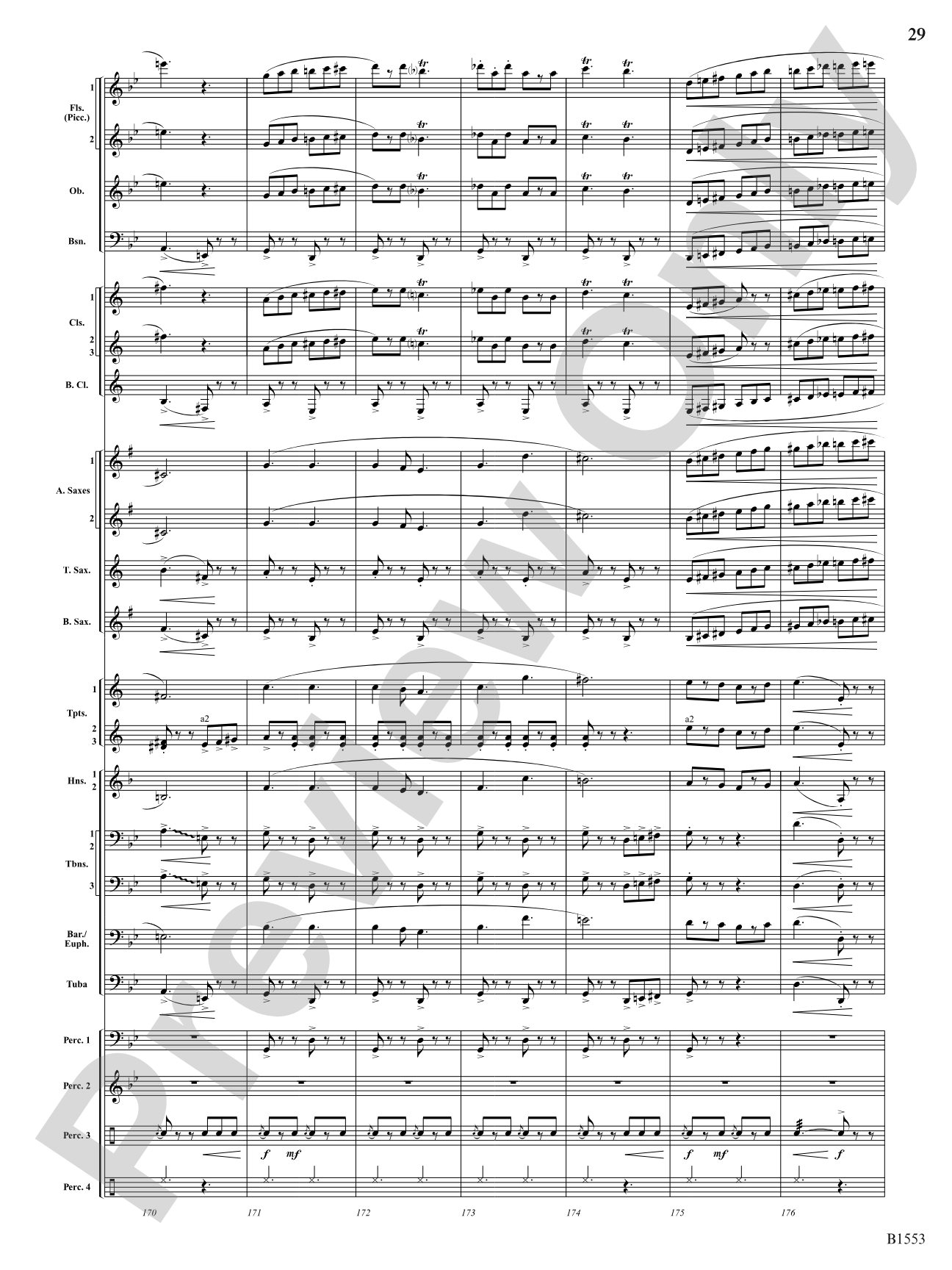 Hocus Pocus: Concert Band Conductor Score & Parts