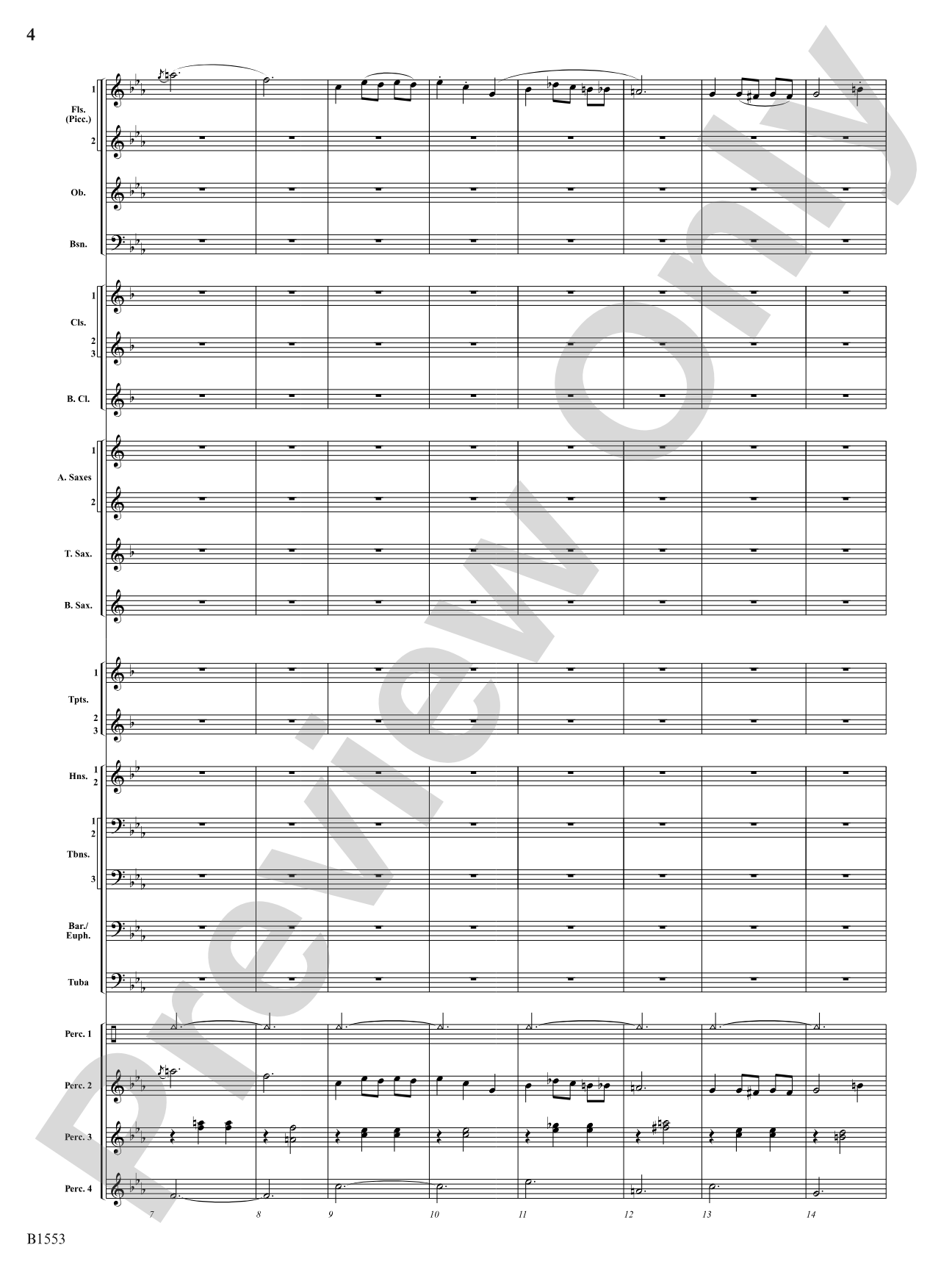 Hocus Pocus: Concert Band Conductor Score & Parts