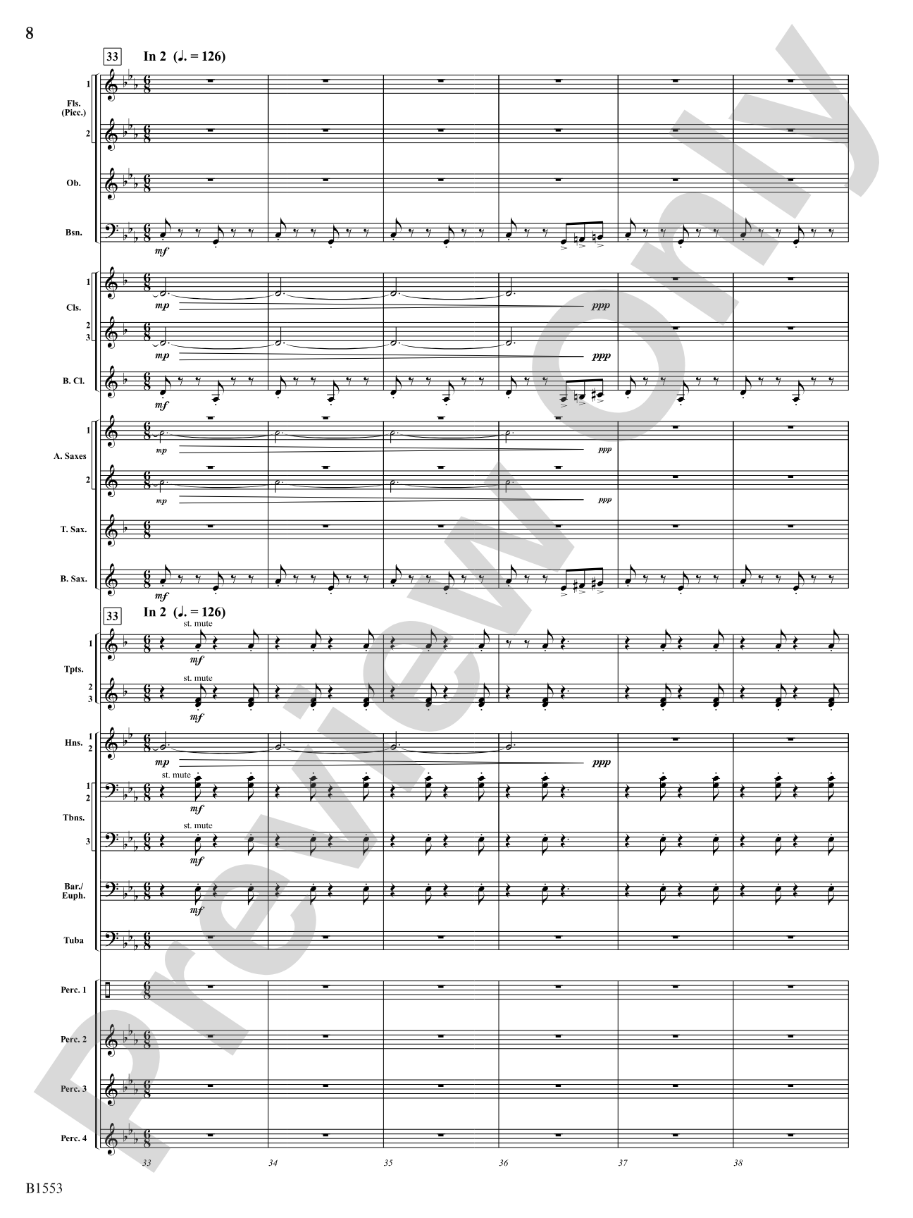 Hocus Pocus: Concert Band Conductor Score & Parts