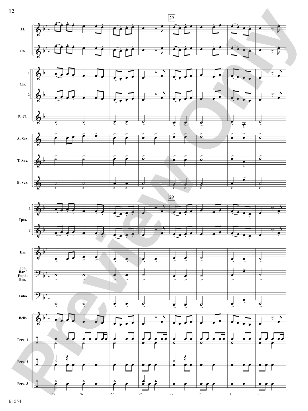 Two Renaissance Dances: Concert Band Conductor Score & Parts