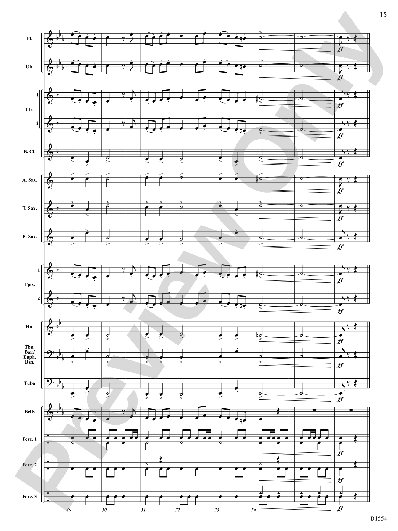 Two Renaissance Dances: Concert Band Conductor Score & Parts