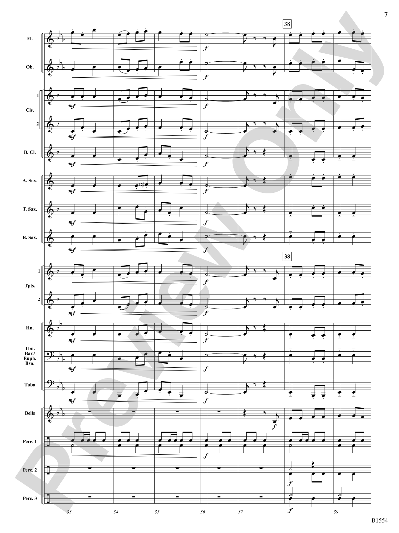 Two Renaissance Dances: Concert Band Conductor Score & Parts