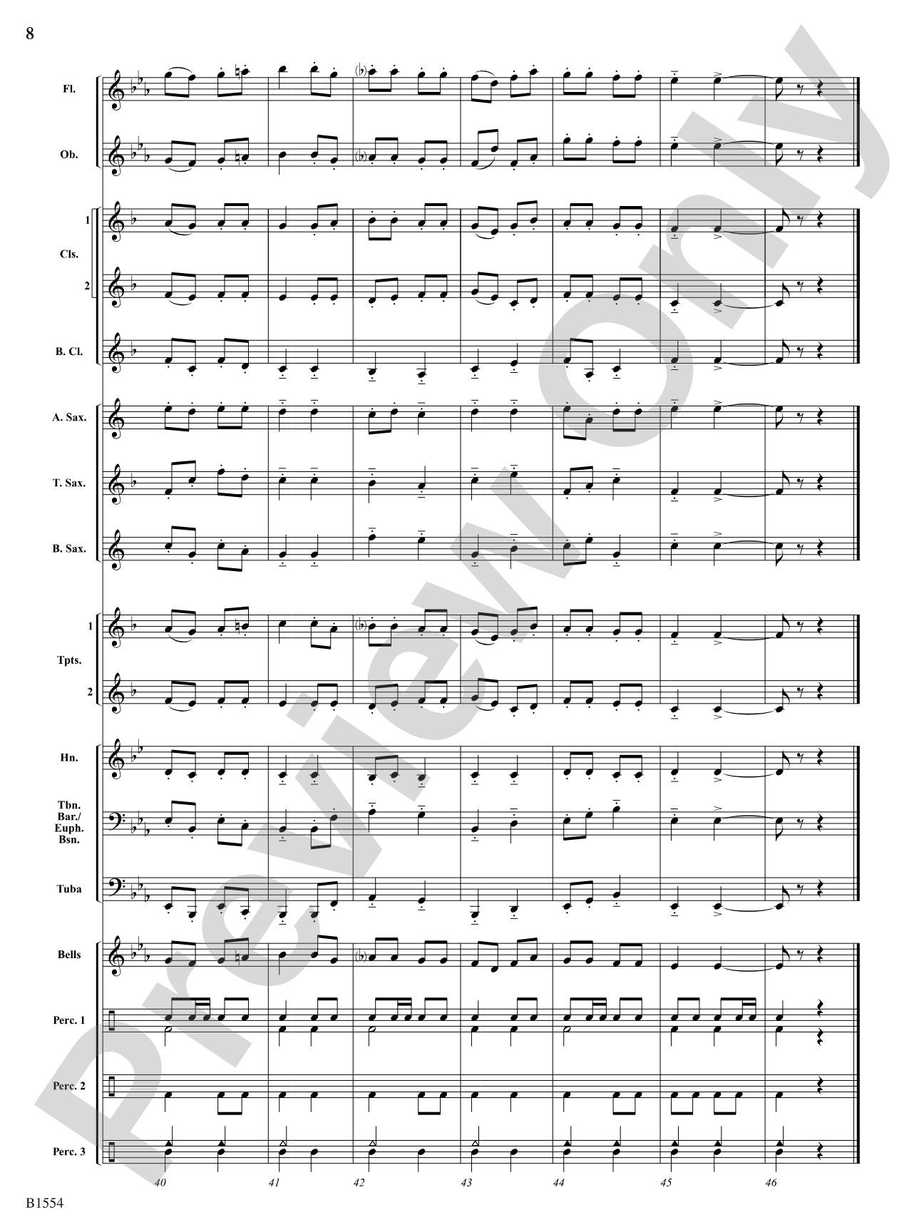 Two Renaissance Dances: Concert Band Conductor Score & Parts