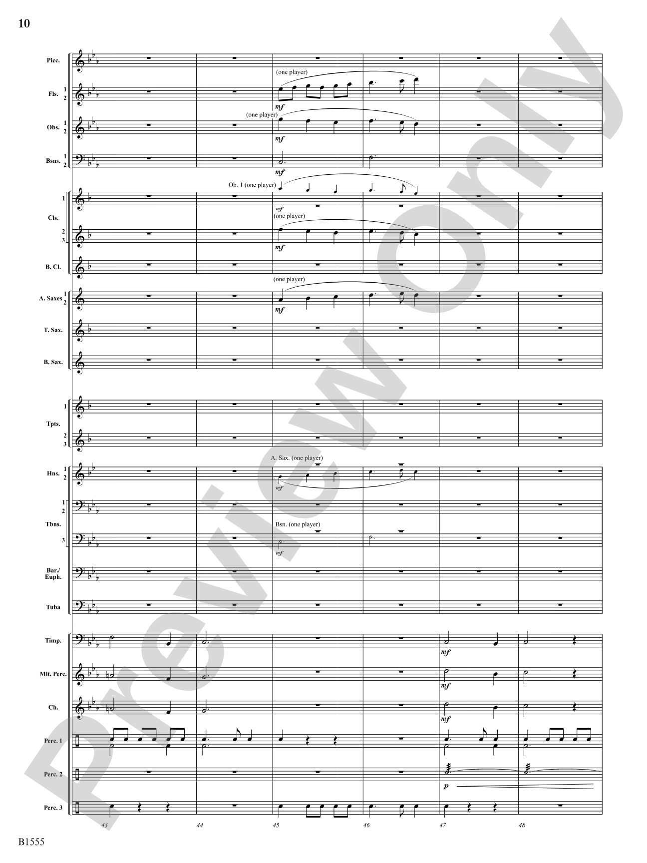 Monsters of Myth: Concert Band Conductor Score & Parts