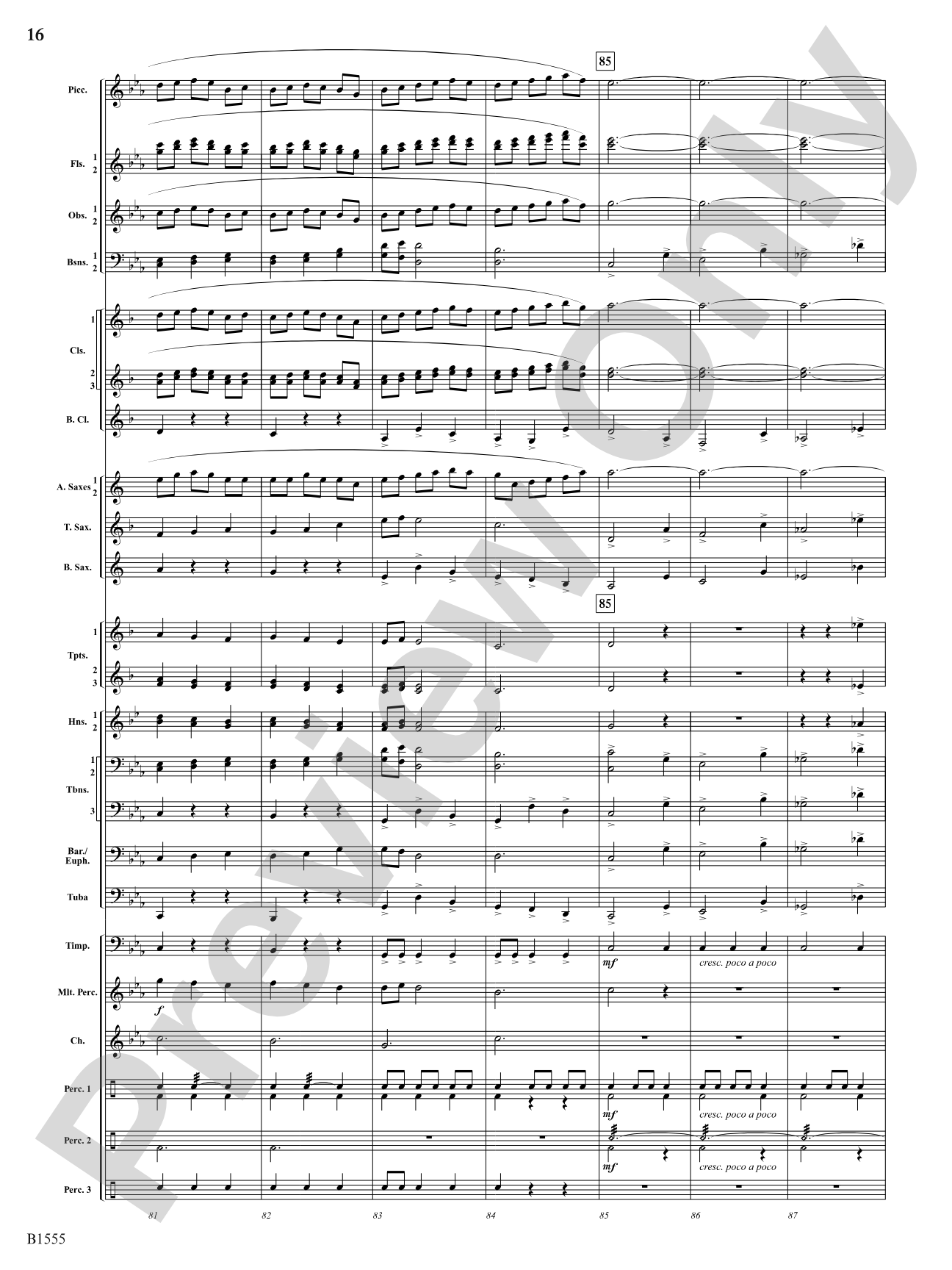 Monsters of Myth: Concert Band Conductor Score & Parts