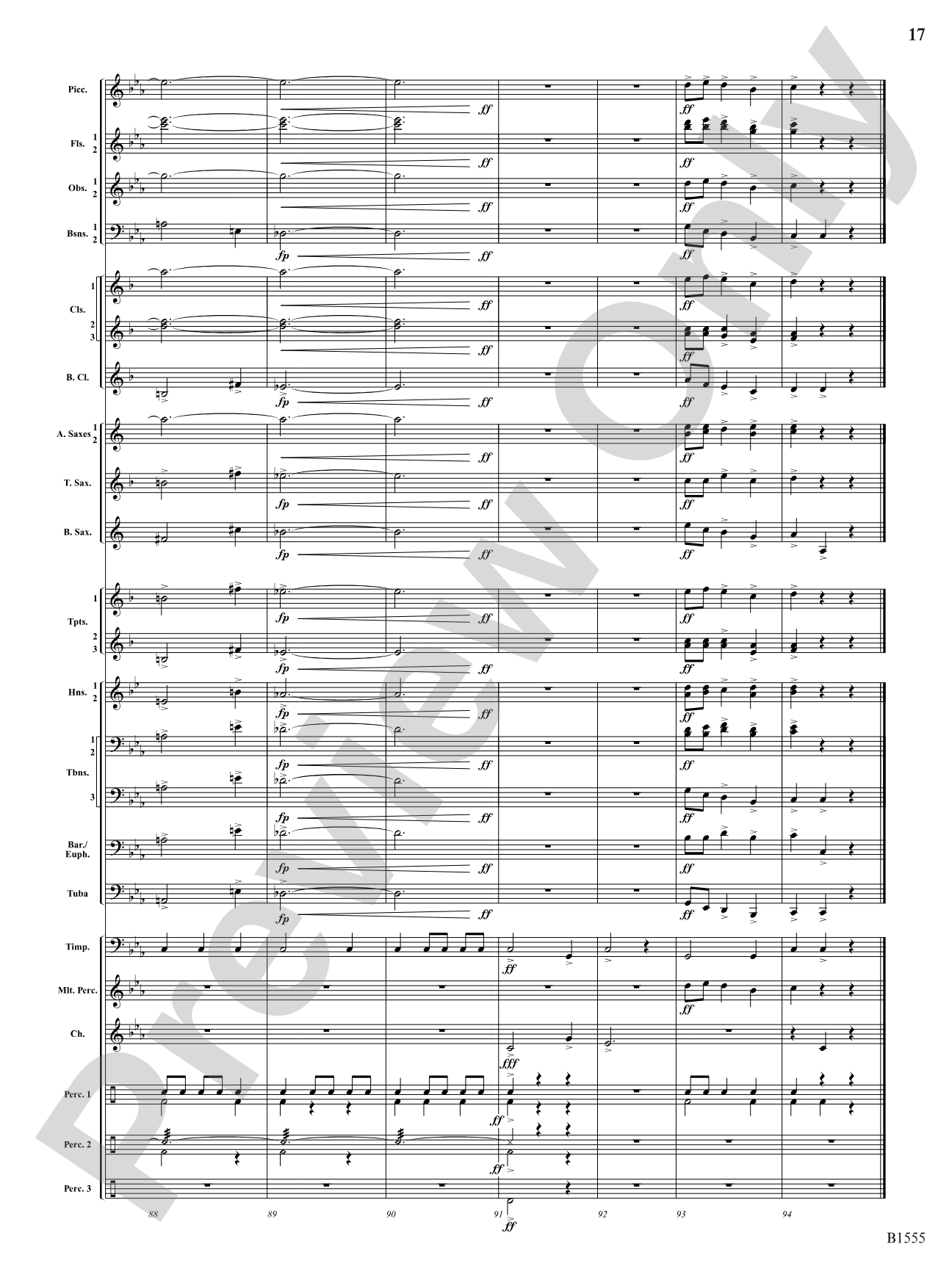 Monsters of Myth: Concert Band Conductor Score & Parts