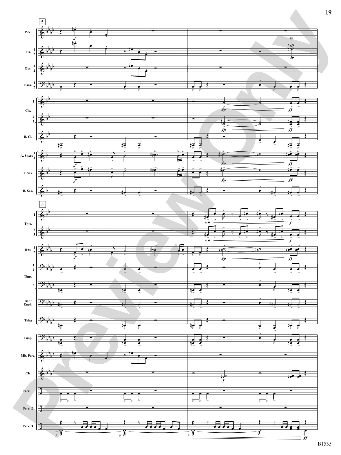 Monsters of Myth: Concert Band Conductor Score & Parts