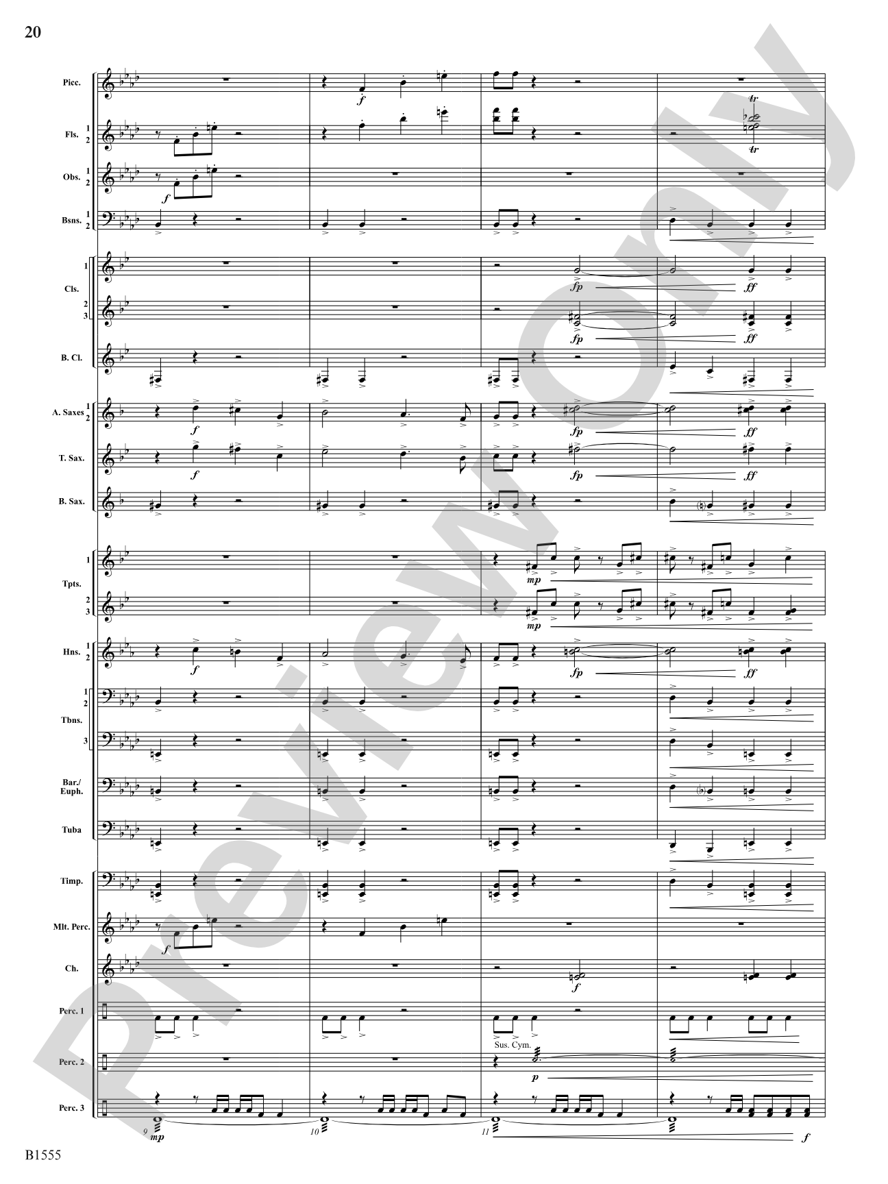 Monsters of Myth: Concert Band Conductor Score & Parts