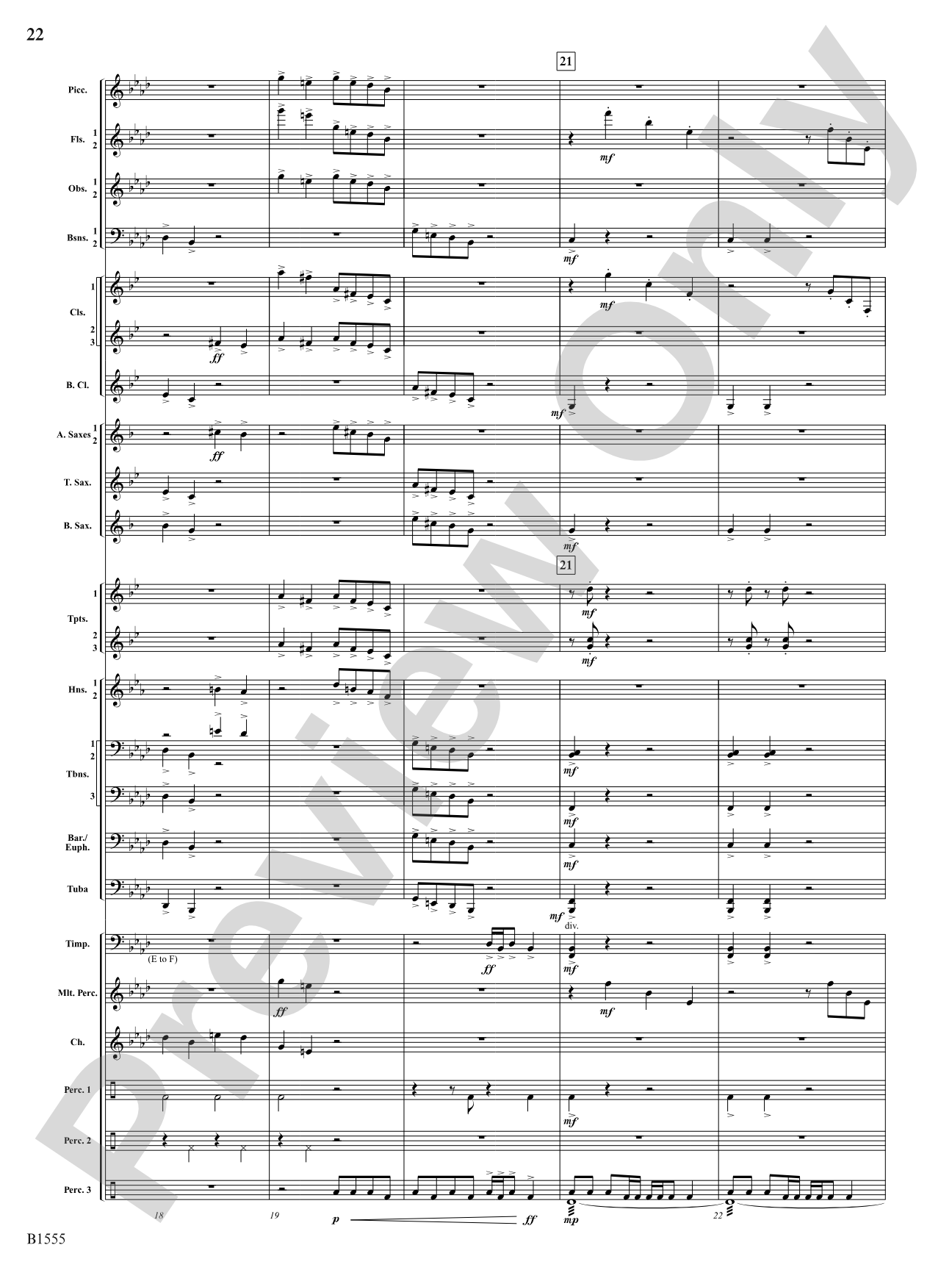Monsters of Myth: Concert Band Conductor Score & Parts