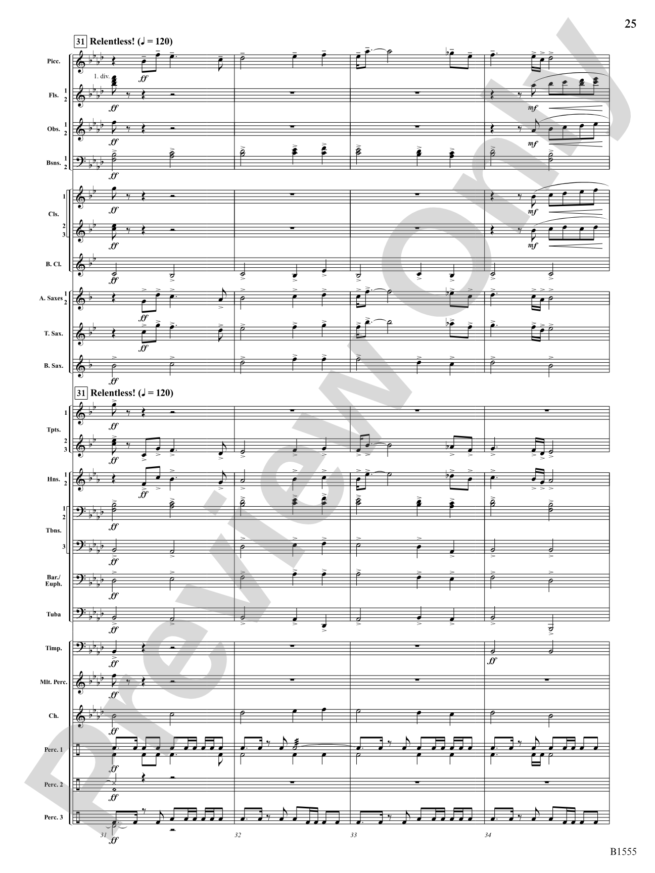 Monsters of Myth: Concert Band Conductor Score & Parts