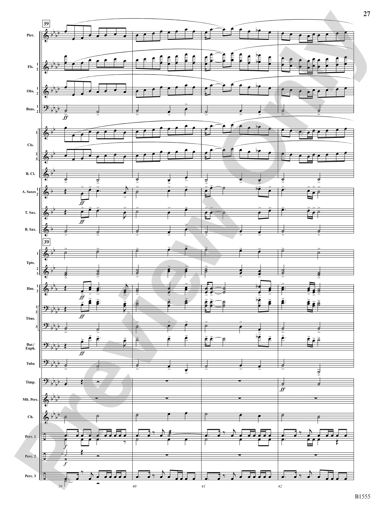 Monsters of Myth: Concert Band Conductor Score & Parts