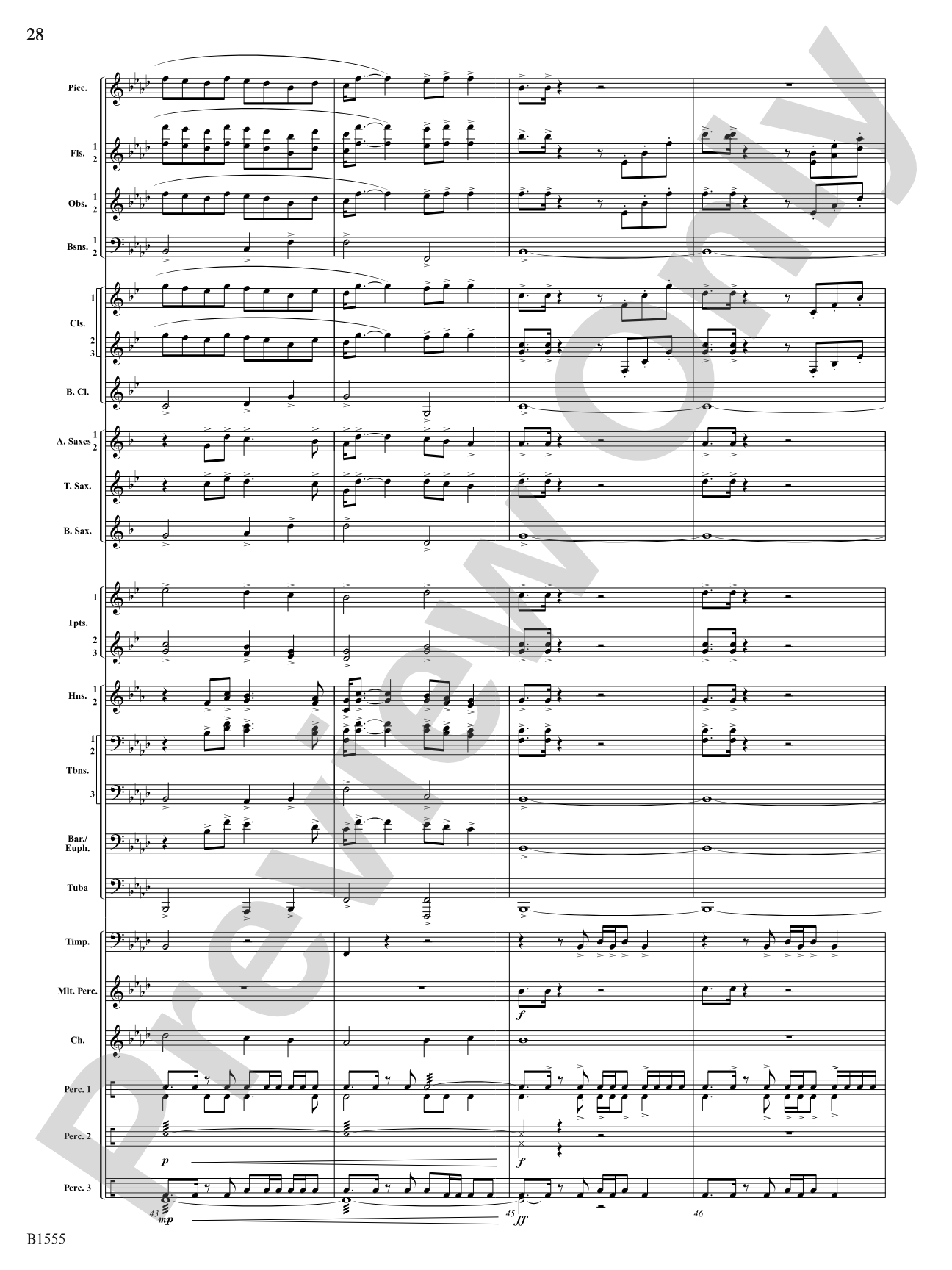 Monsters of Myth: Concert Band Conductor Score & Parts