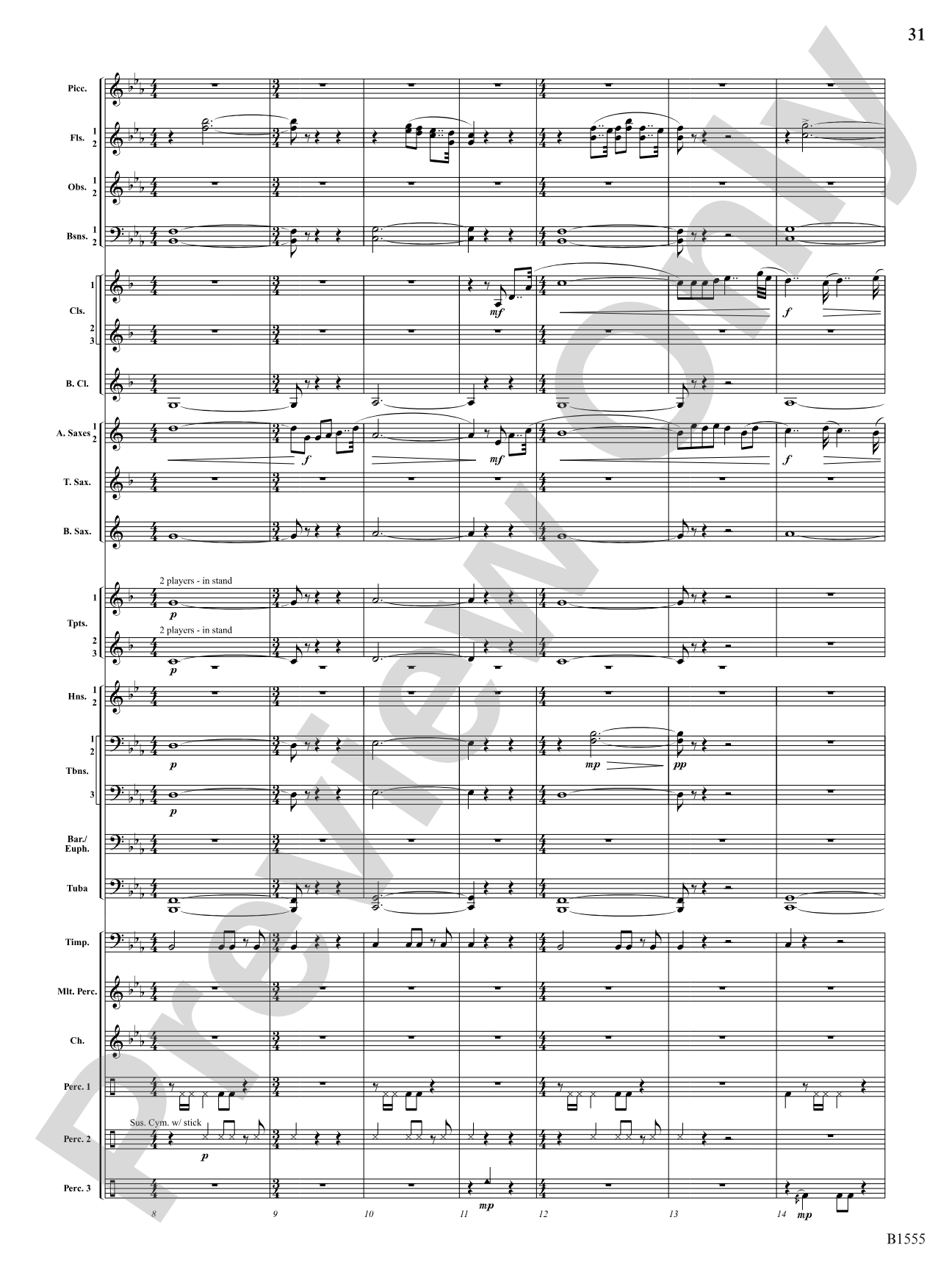 Monsters of Myth: Concert Band Conductor Score & Parts