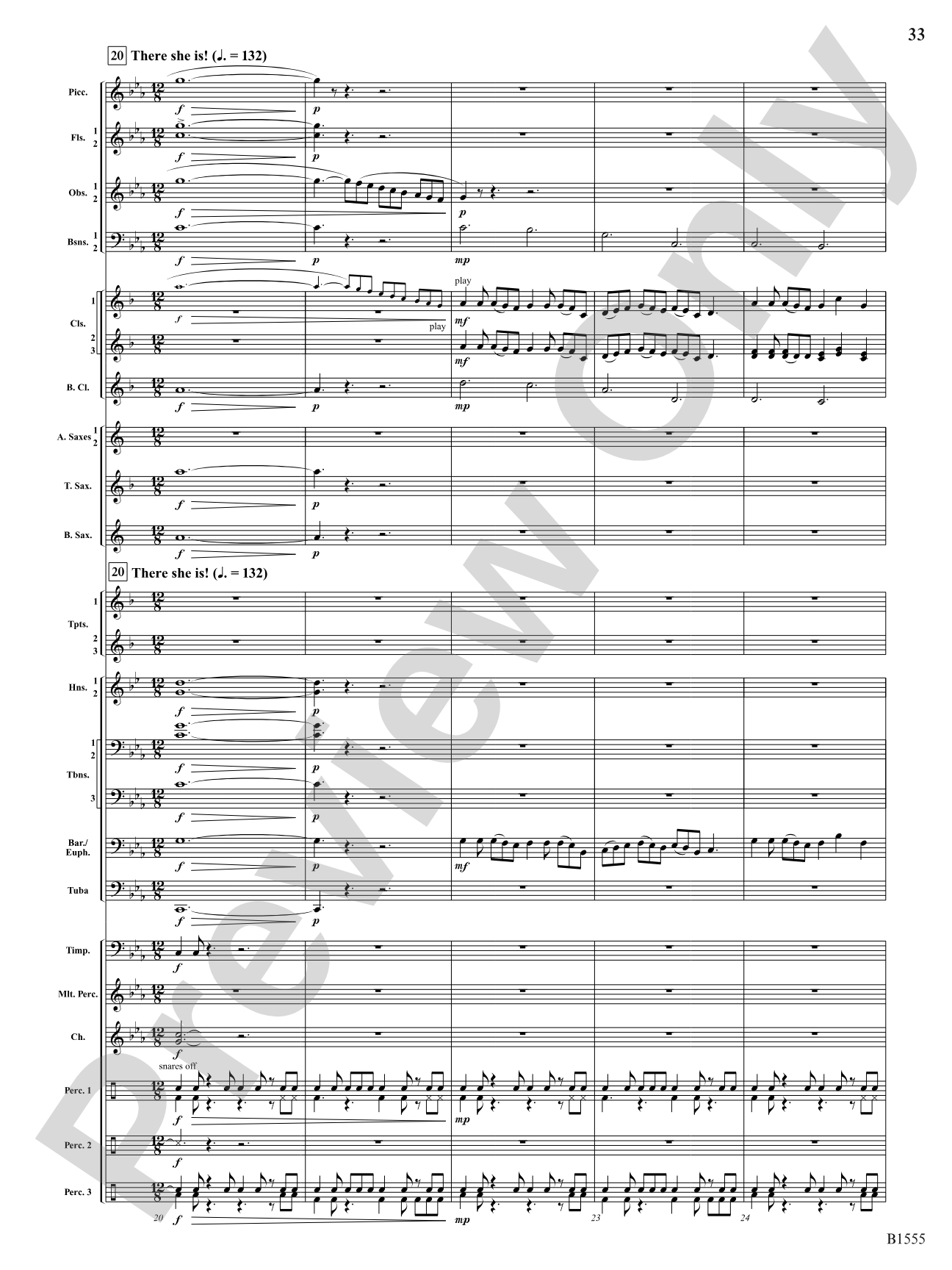 Monsters of Myth: Concert Band Conductor Score & Parts