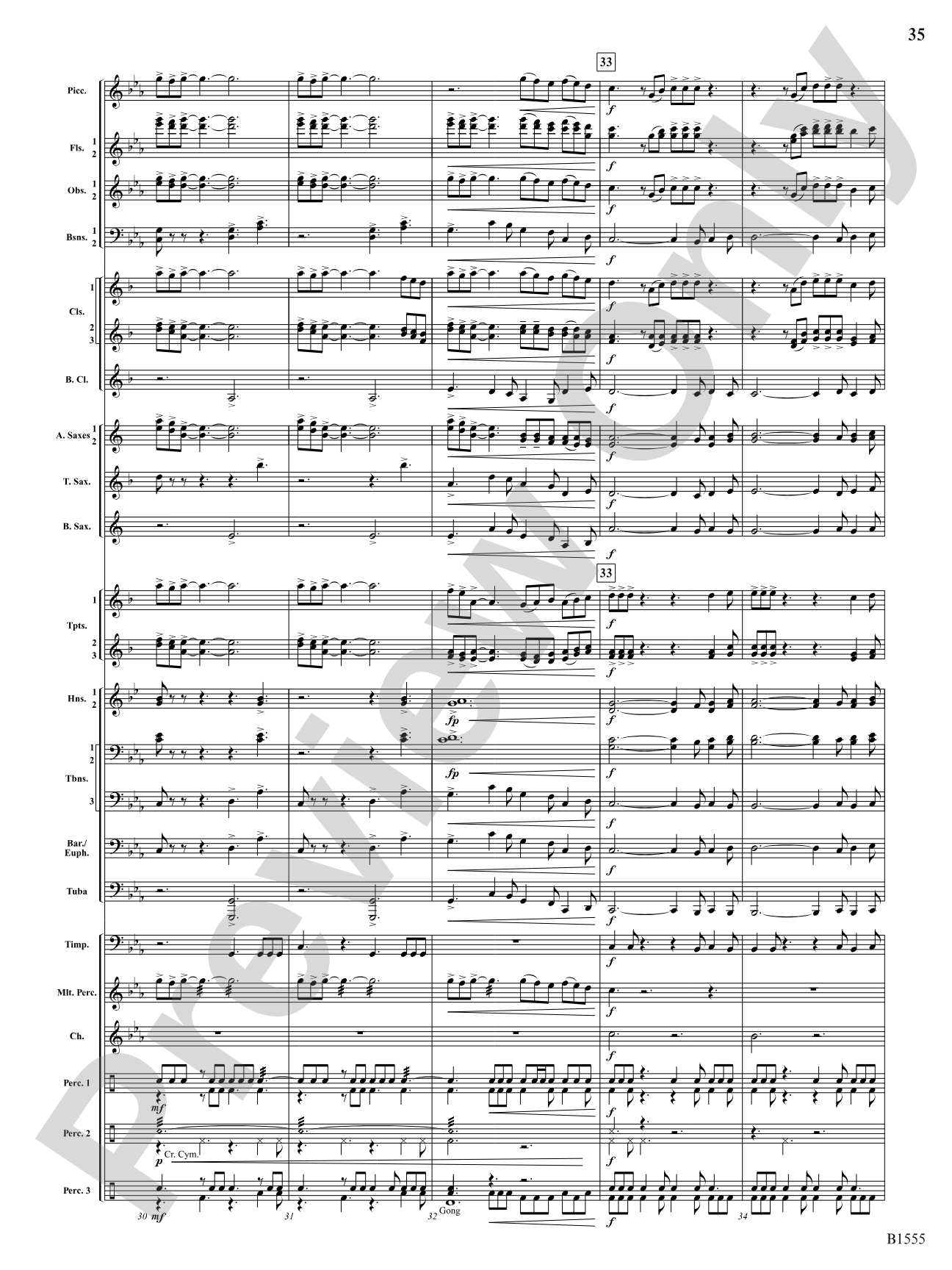 Monsters of Myth: Concert Band Conductor Score & Parts