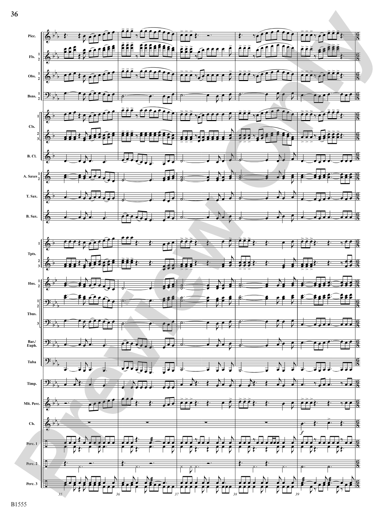 Monsters of Myth: Concert Band Conductor Score & Parts