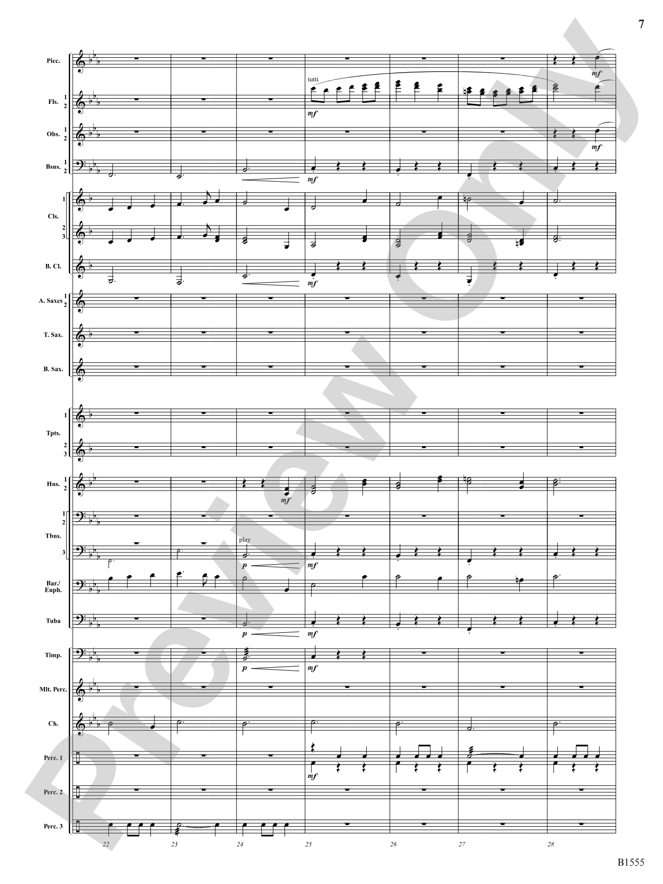 Monsters of Myth: Concert Band Conductor Score & Parts