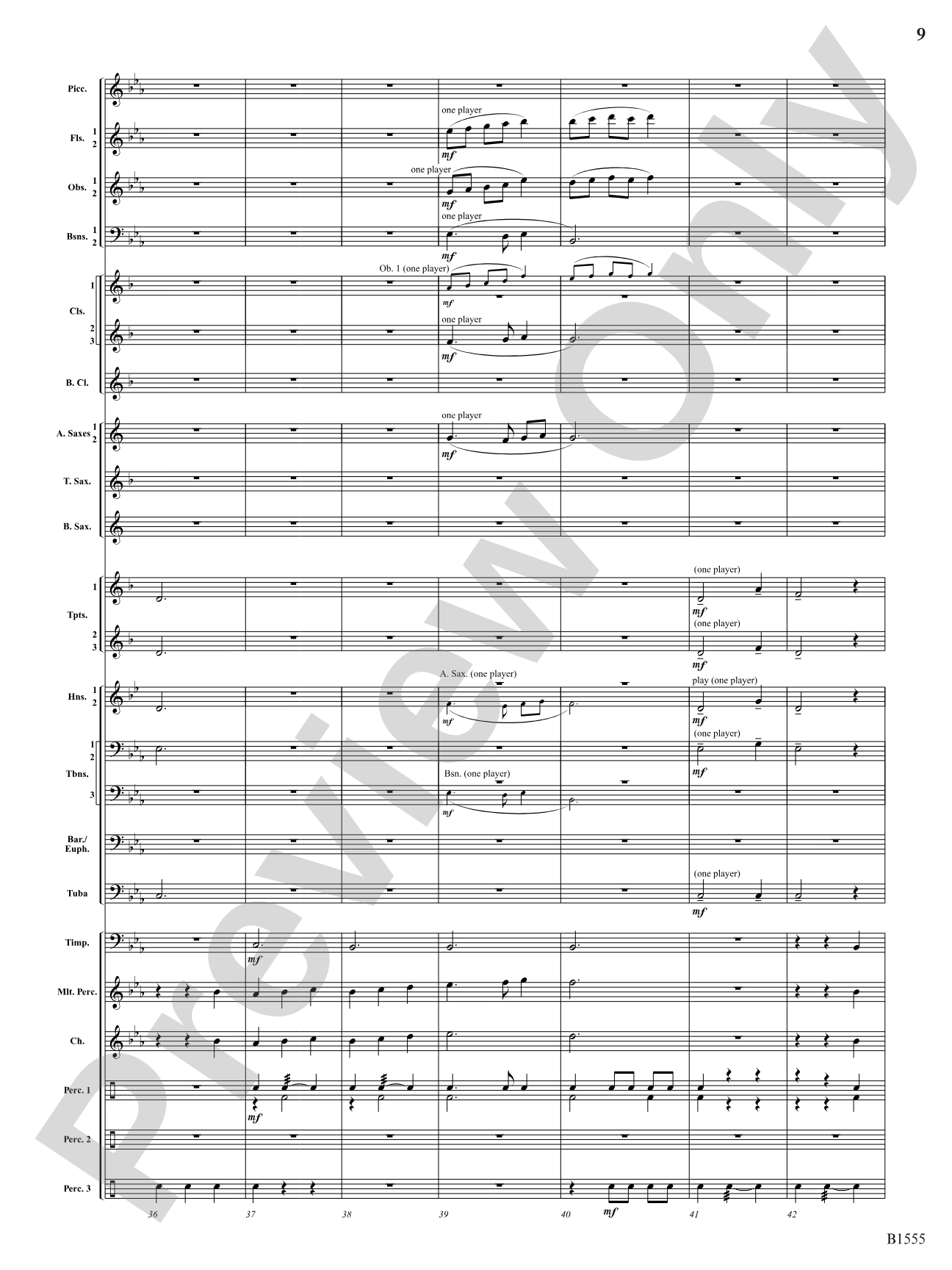 Monsters of Myth: Concert Band Conductor Score & Parts