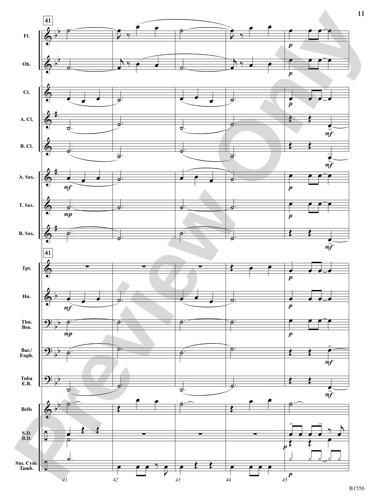 Open Road: Concert Band Conductor Score & Parts