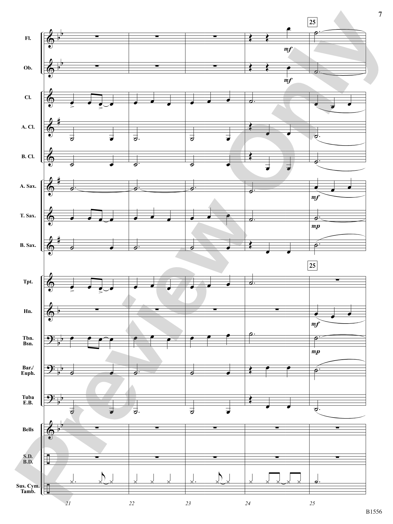 Open Road: Concert Band Conductor Score & Parts