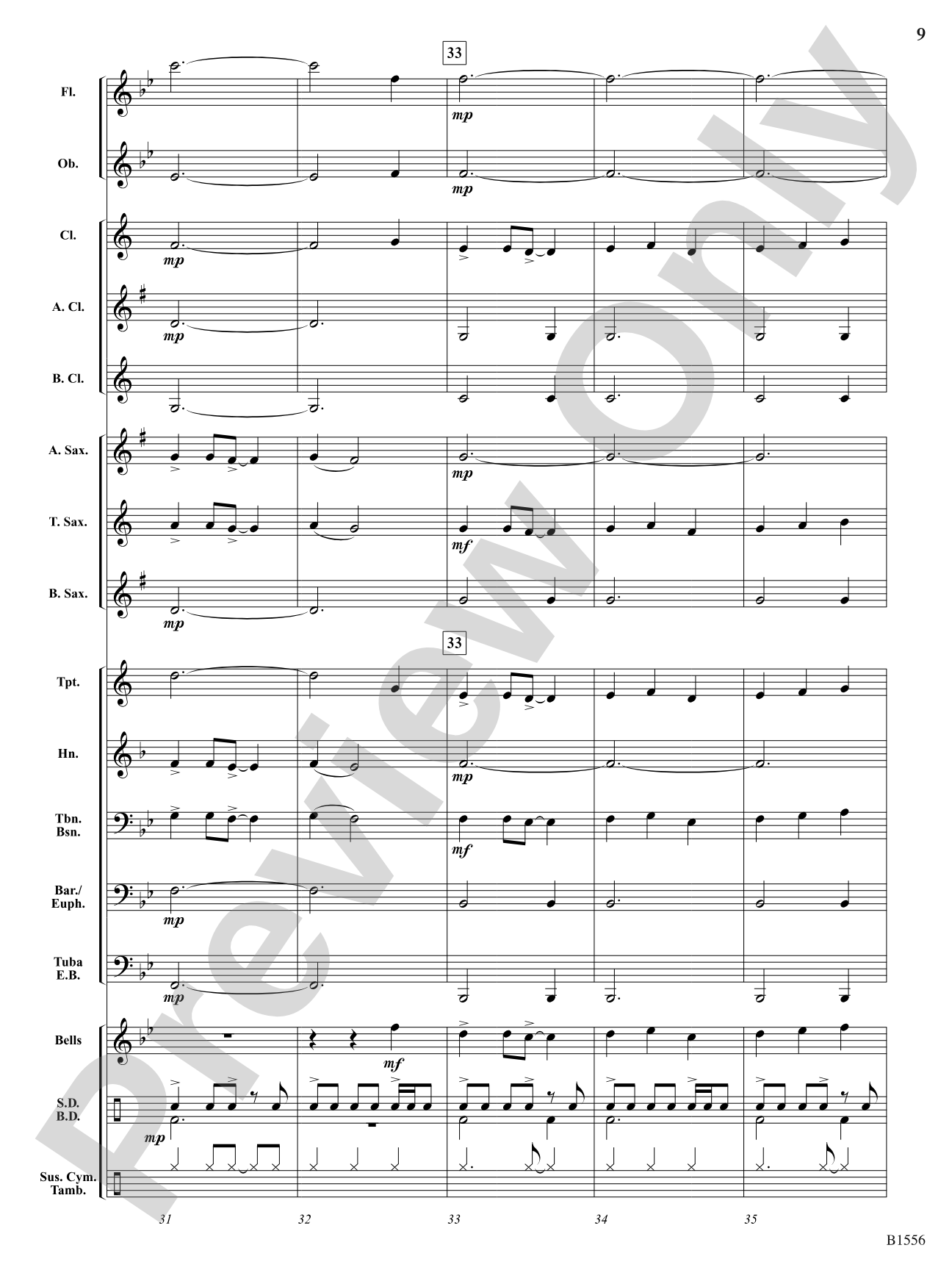 Open Road: Concert Band Conductor Score & Parts
