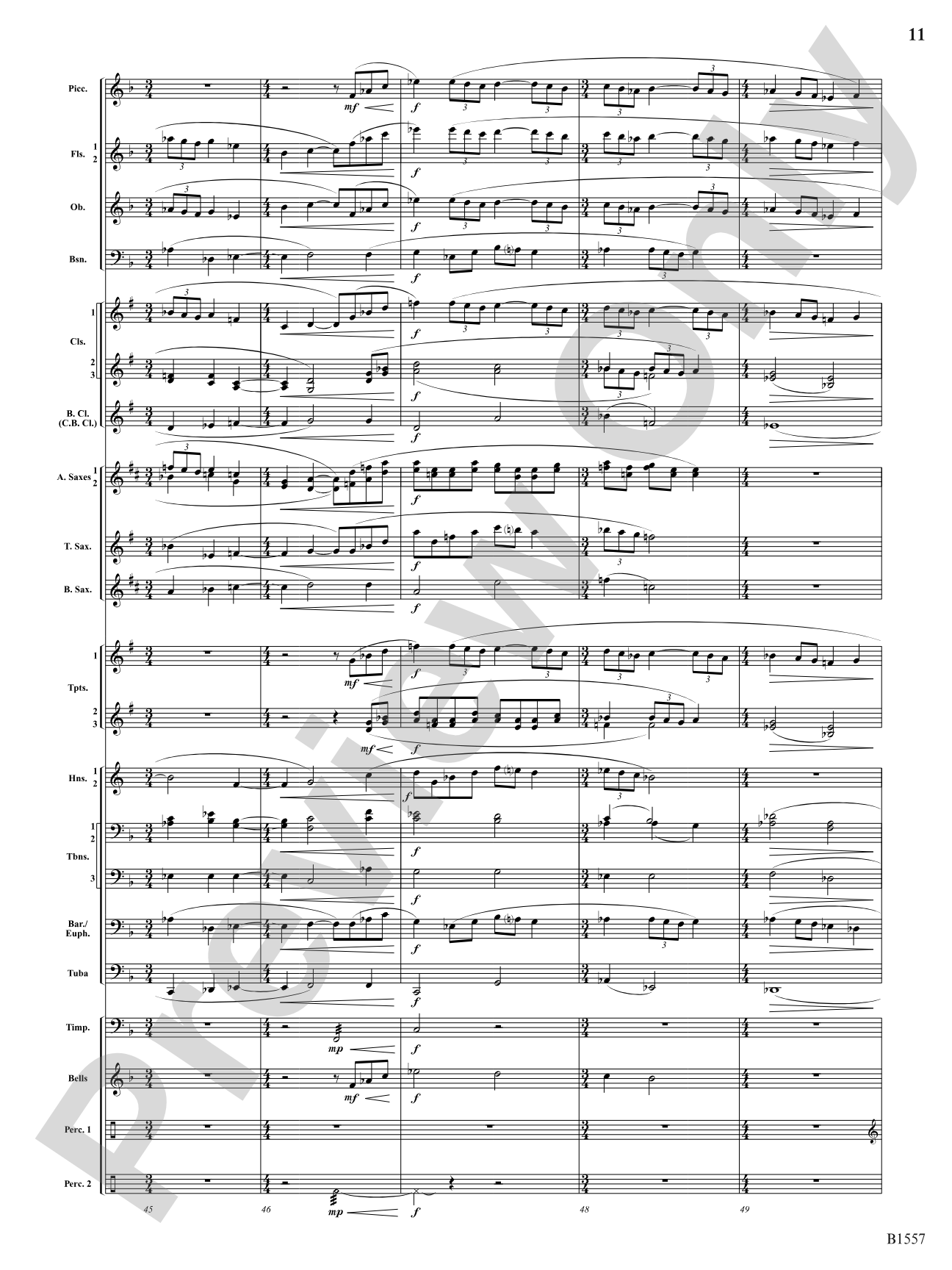 Always United, Forever Strong: Concert Band Conductor Score & Parts