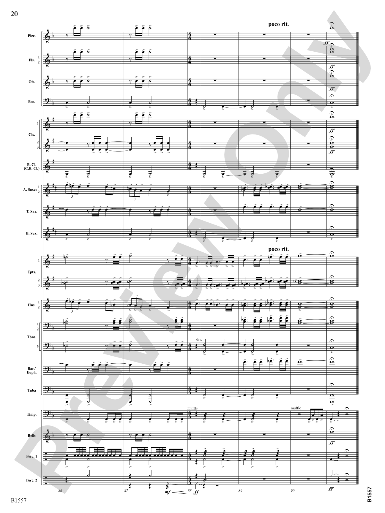 Always United, Forever Strong: Concert Band Conductor Score & Parts