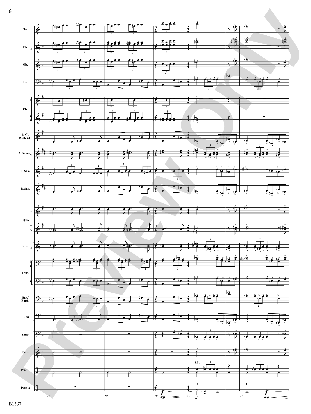 Always United, Forever Strong: Concert Band Conductor Score & Parts