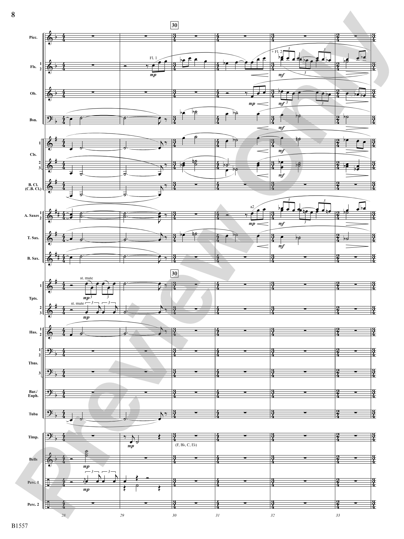 Always United, Forever Strong: Concert Band Conductor Score & Parts