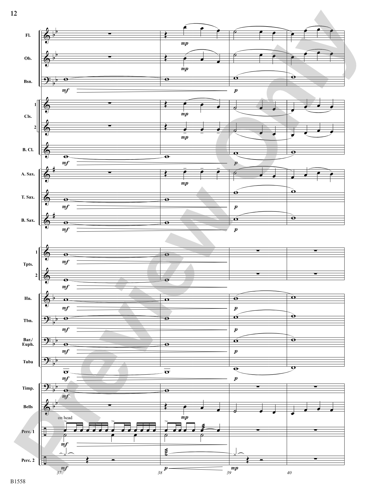 Anthem of an Era: Concert Band Conductor Score & Parts