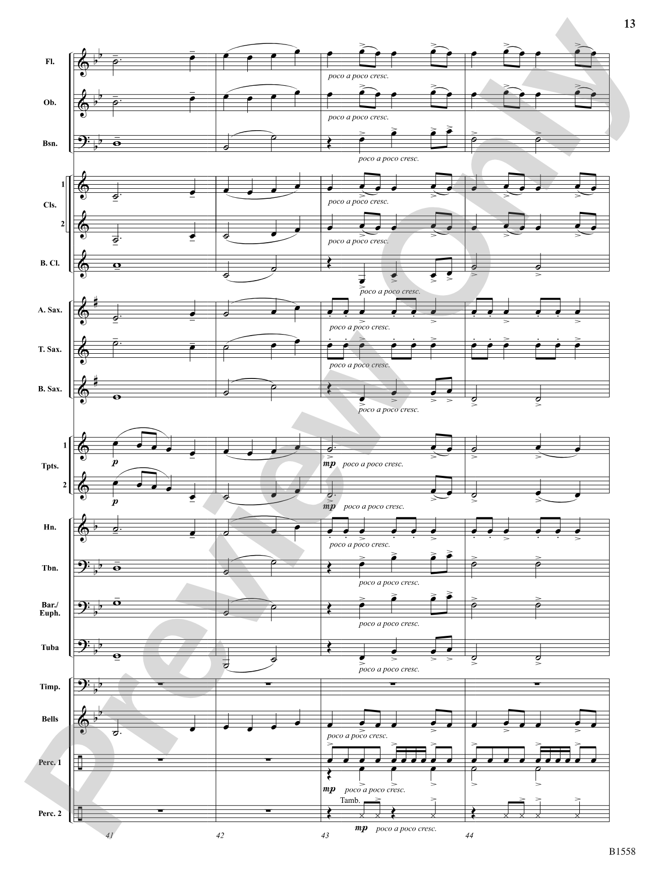 Anthem of an Era: Concert Band Conductor Score & Parts