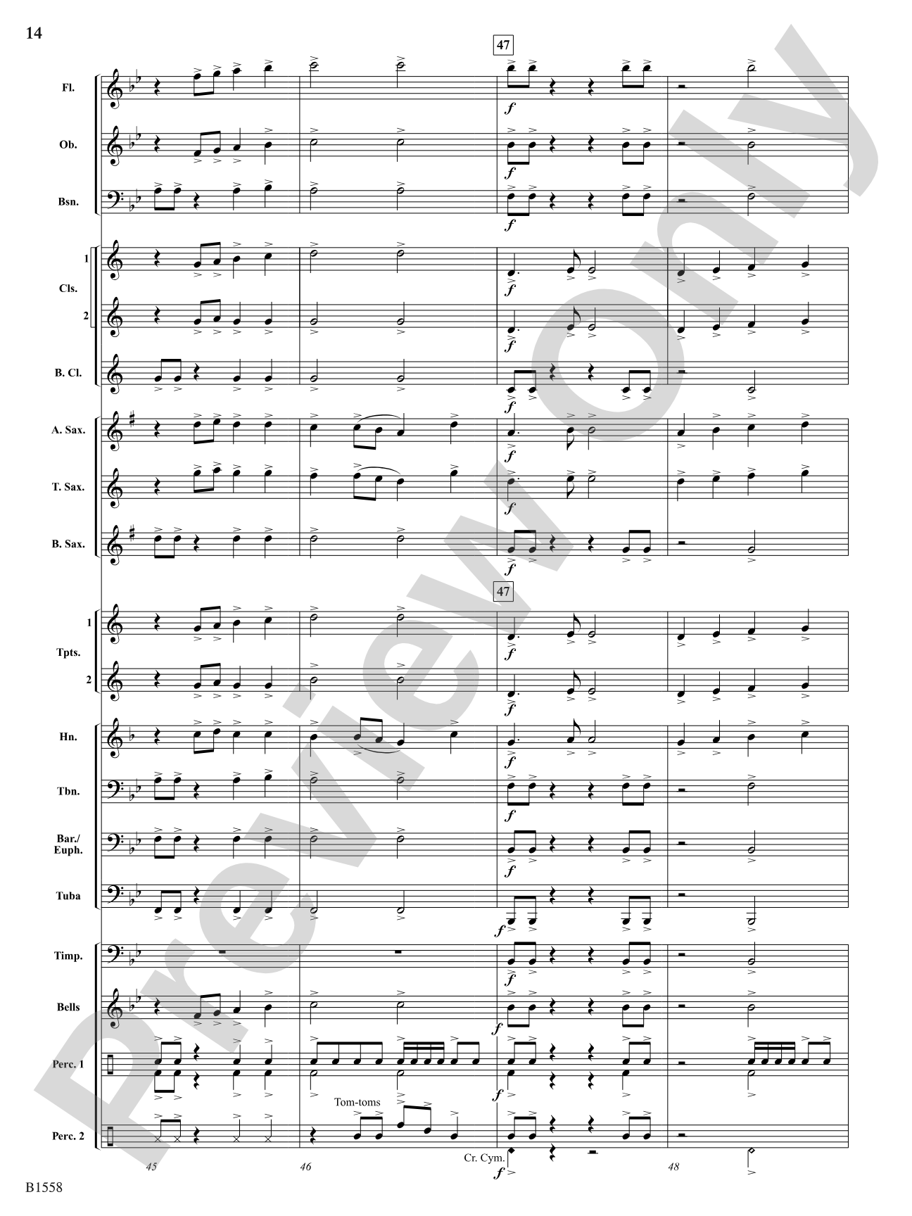 Anthem of an Era: Concert Band Conductor Score & Parts