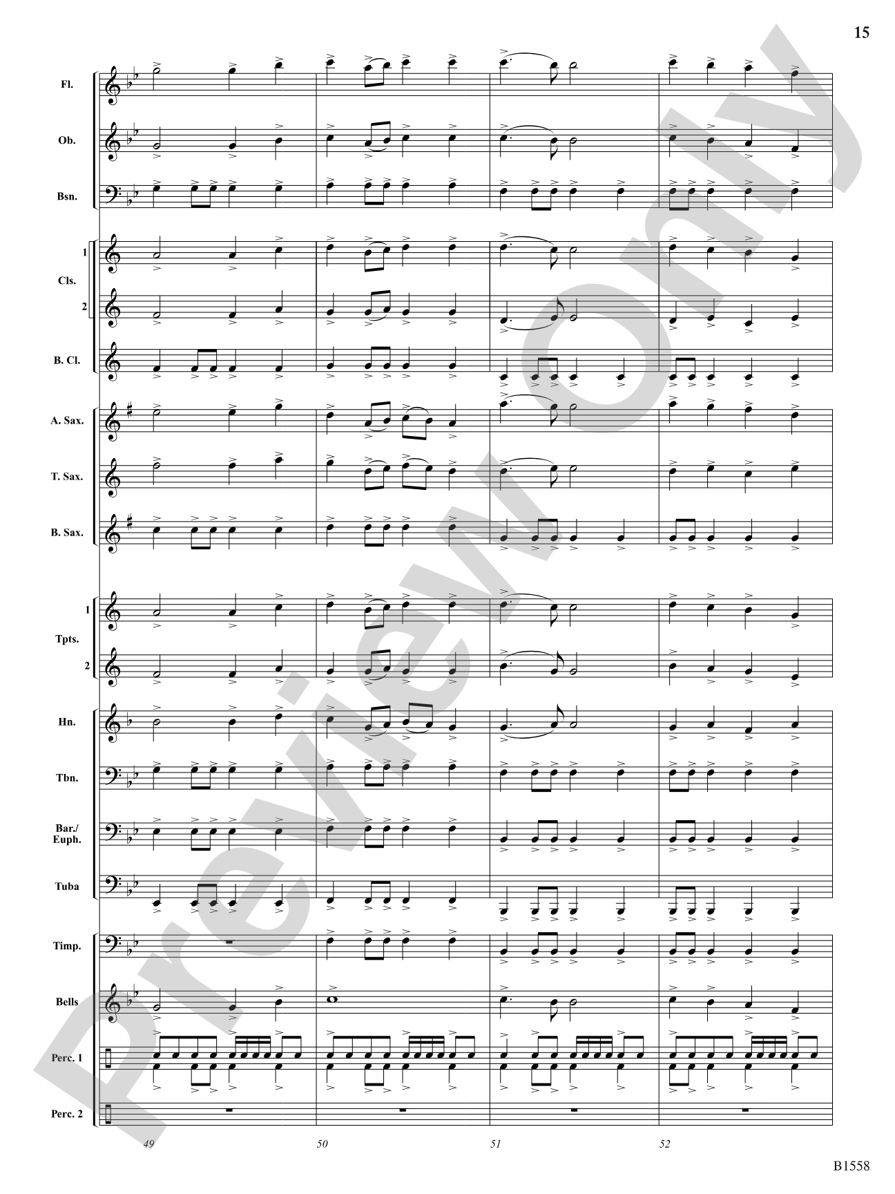 Anthem of an Era: Concert Band Conductor Score & Parts