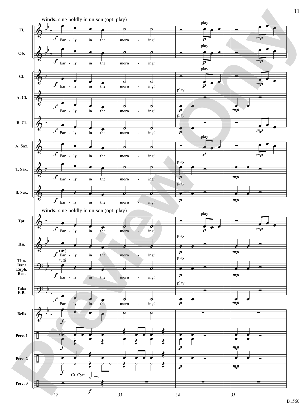 Sea Shanty Variations: Concert Band Conductor Score & Parts