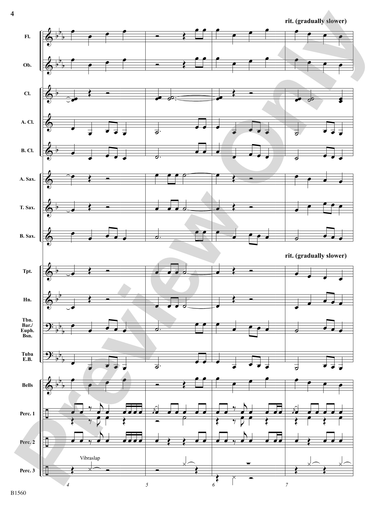 Sea Shanty Variations: Concert Band Conductor Score & Parts