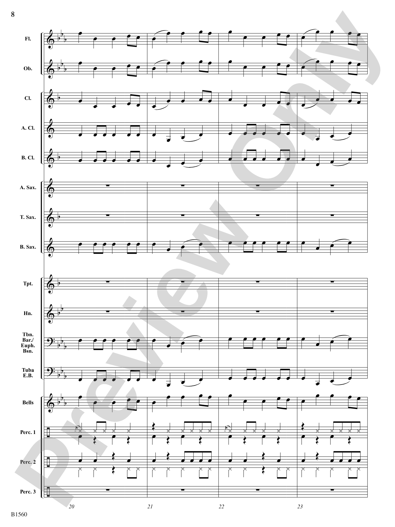 Sea Shanty Variations: Concert Band Conductor Score & Parts