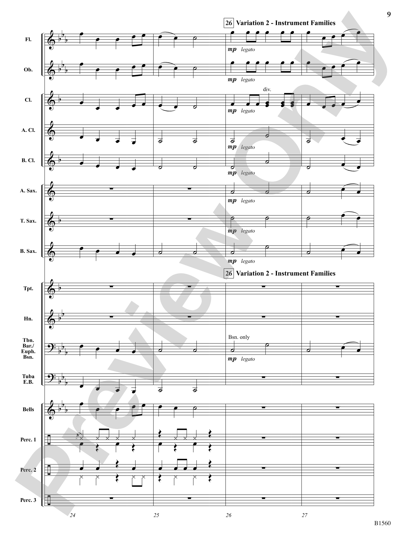 Sea Shanty Variations: Concert Band Conductor Score & Parts