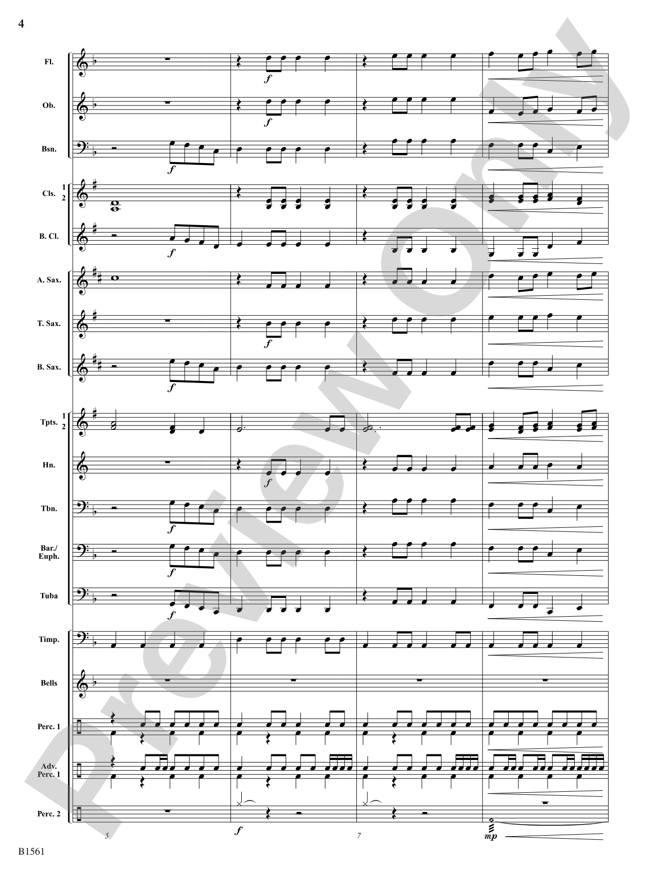 Passage of Arms (Invocation and Joust): Concert Band Conductor Score & Parts