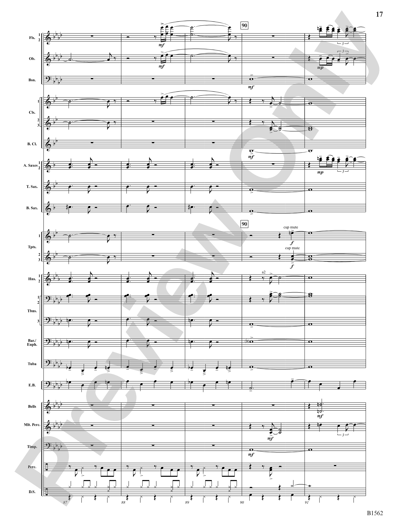 Hark! The Herald Angels Swing: Concert Band Conductor Score & Parts