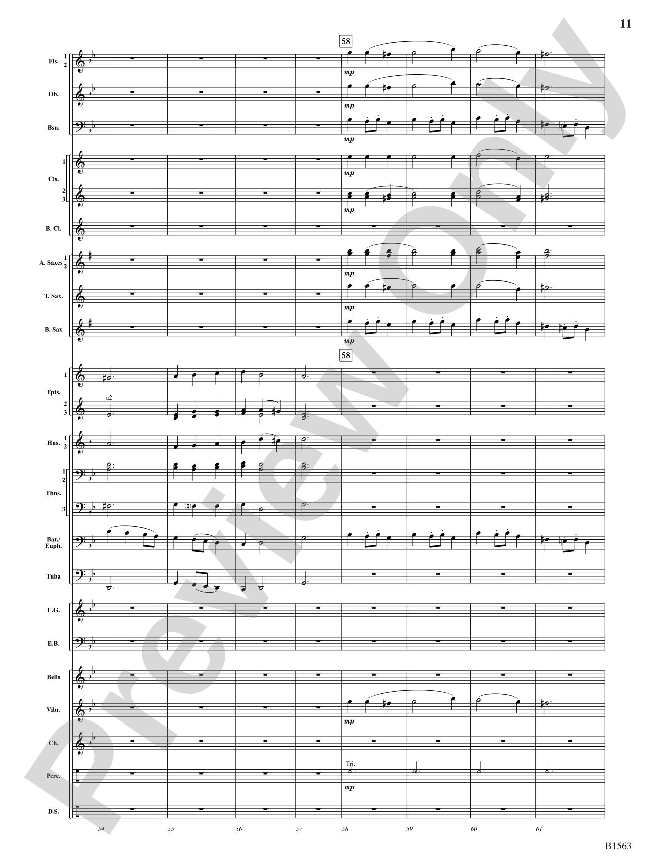 Christmas Lights: Concert Band Conductor Score & Parts