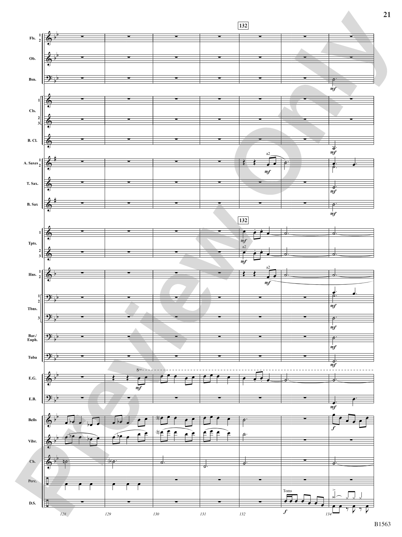 Christmas Lights: Concert Band Conductor Score & Parts