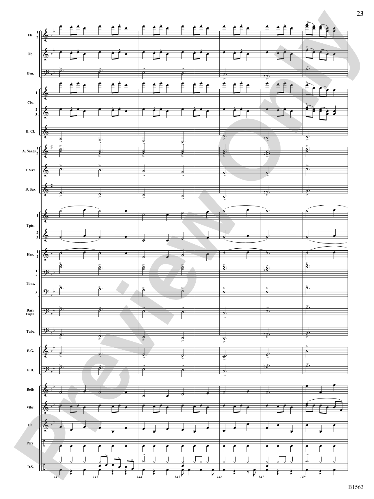 Christmas Lights: Concert Band Conductor Score & Parts