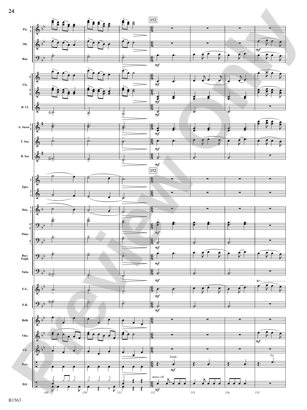 Christmas Lights: Concert Band Conductor Score & Parts